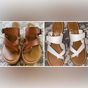 ✨2 PAIRS✨ of Wedge Sandals